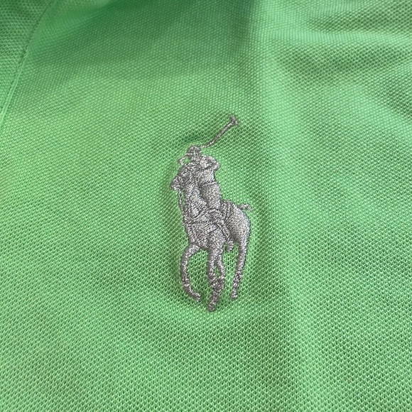Ralph Lauren golf collared lime green polo shirt size medium - Picture 2 of 5